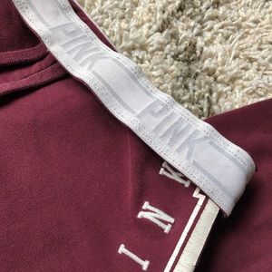VS PINK Maroon Sweats